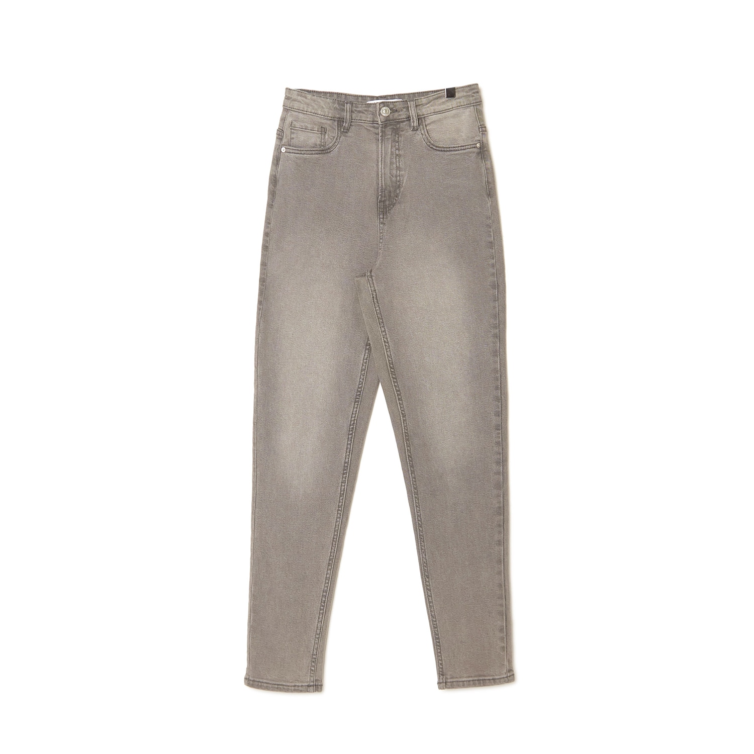 Cropp - Slim traperice mom kroja - siva