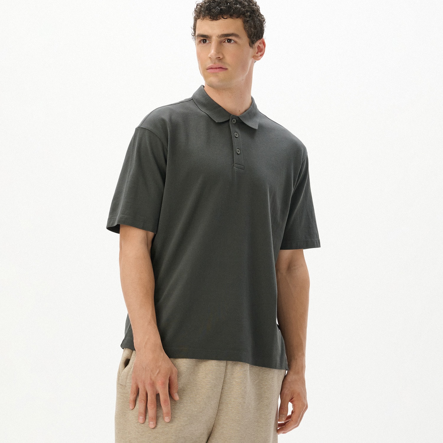 Cropp - Polo-majica - tamnosivo