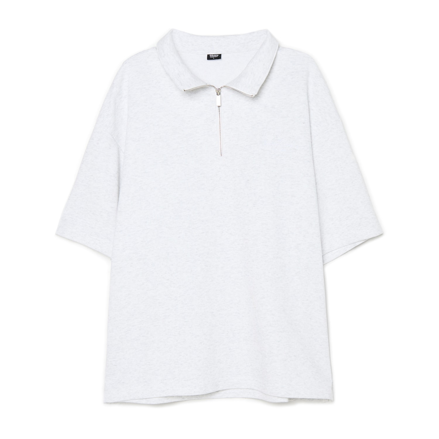 Cropp - Polo-majica - svijetlo siva