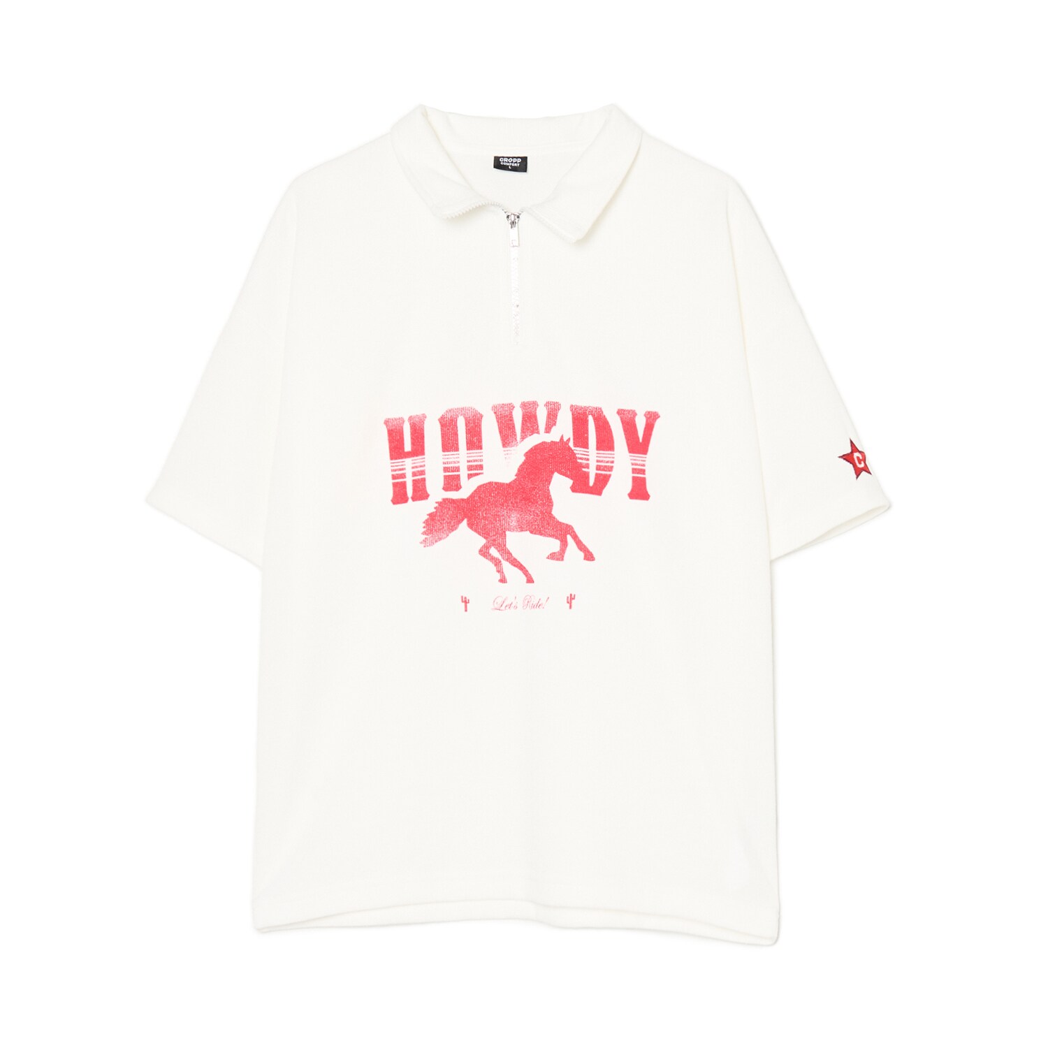 Cropp - Polo-majica - krem