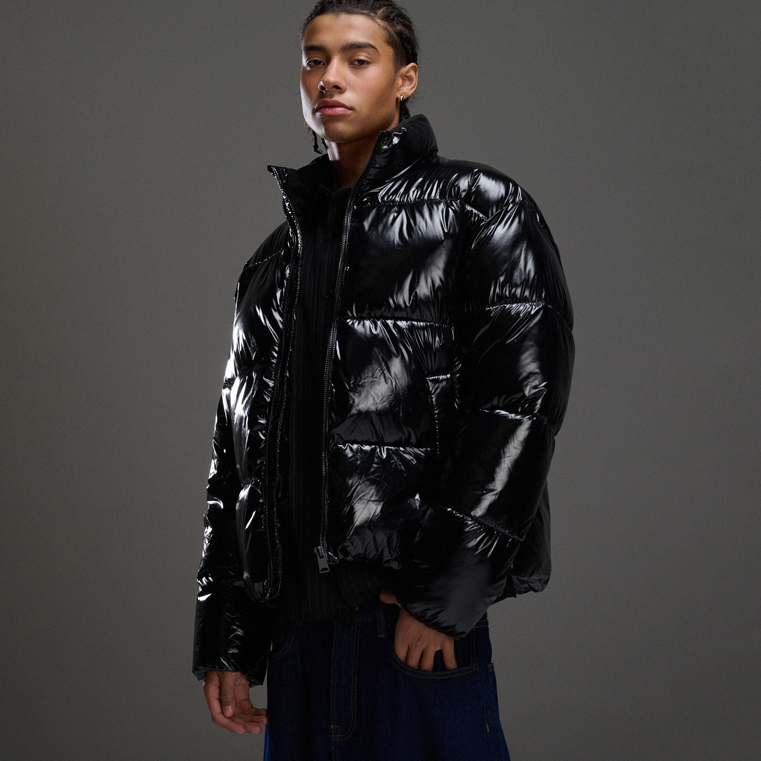 Cropp - Puffer jakna - crno