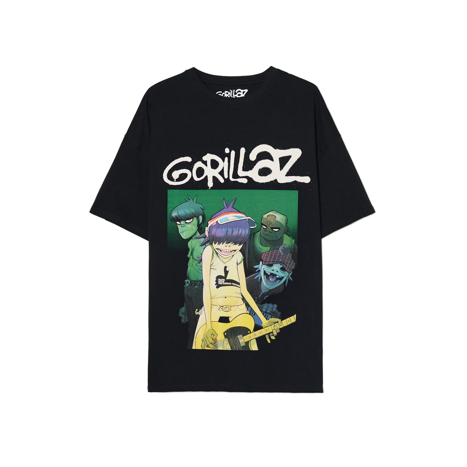 Cropp - Crna majica s printom Gorillaz - crno