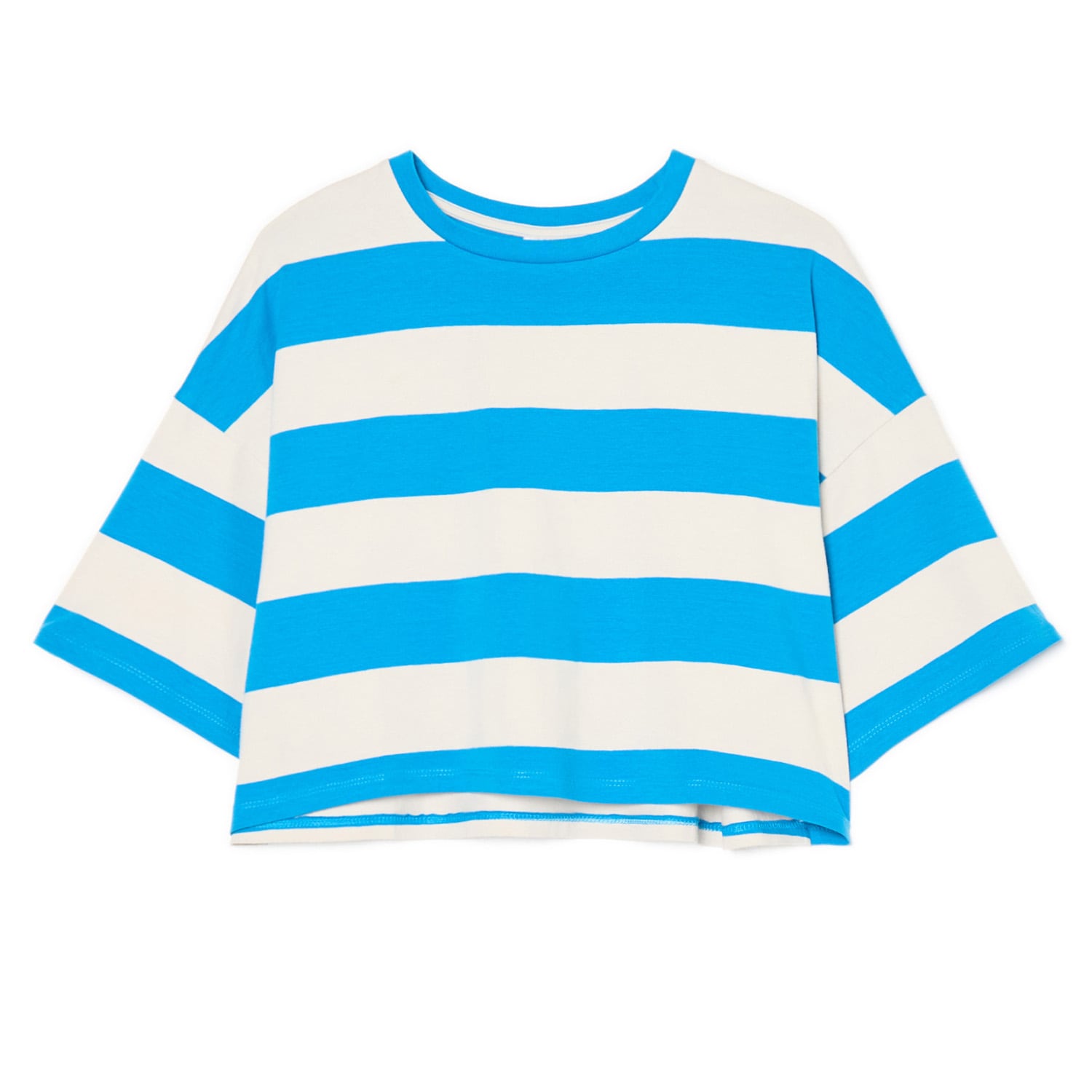 Cropp - Prugasta majica - indigo