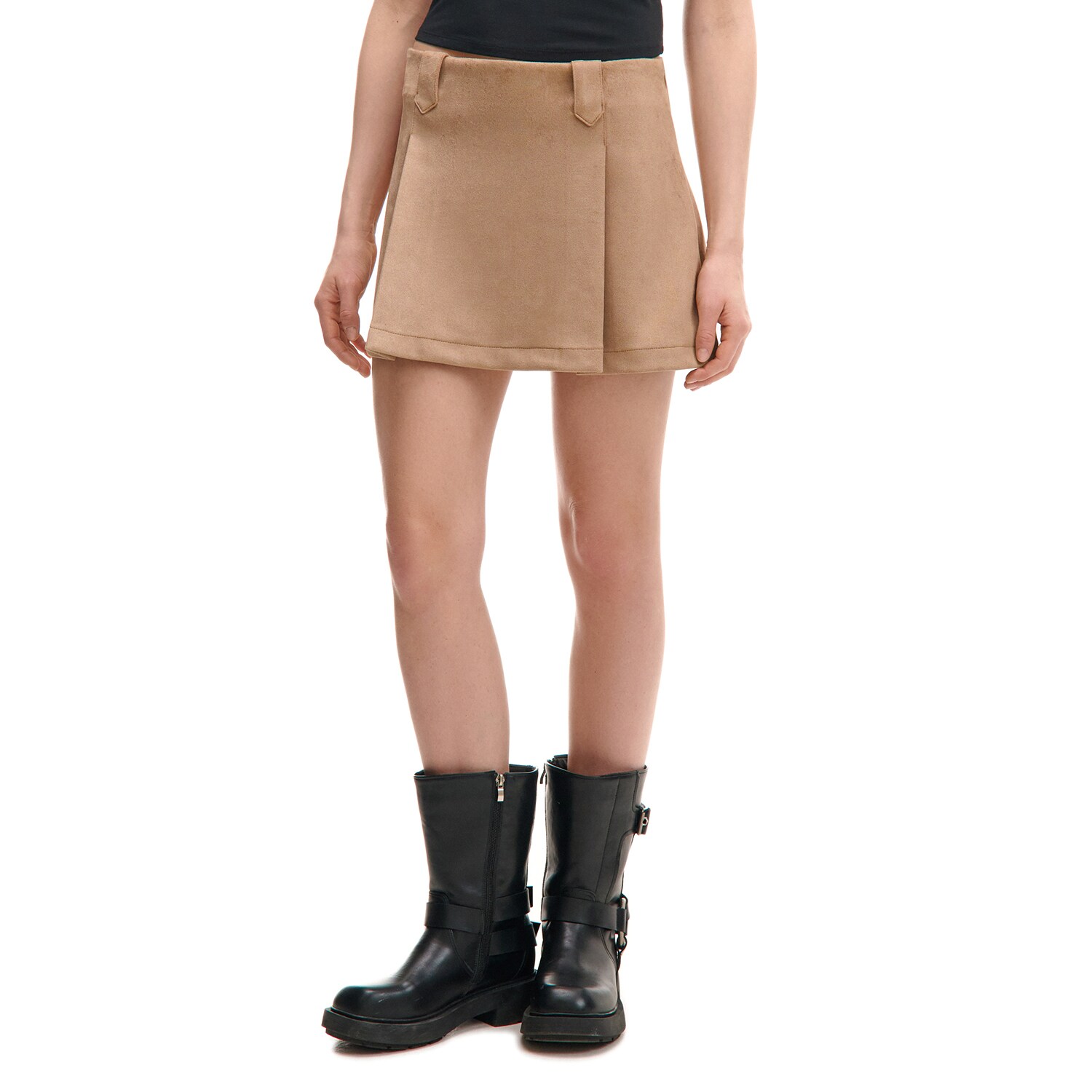 Cropp - Mini suknja - boja kave