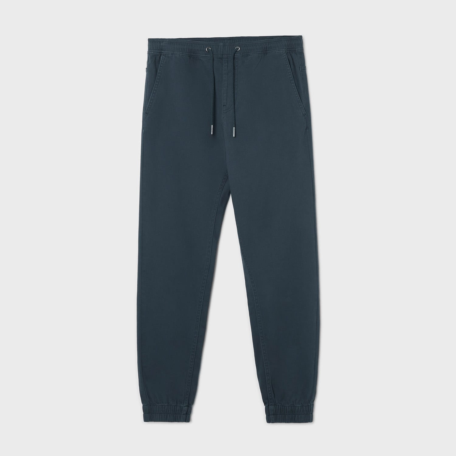 Cropp - Slim jogger hlače - čelično plava