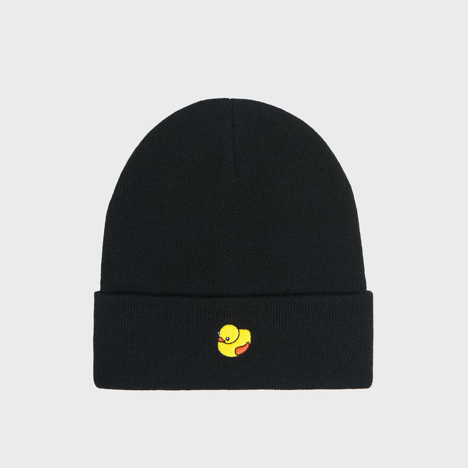 Cropp - Crna kapa beanie sa zakrpom - crno
