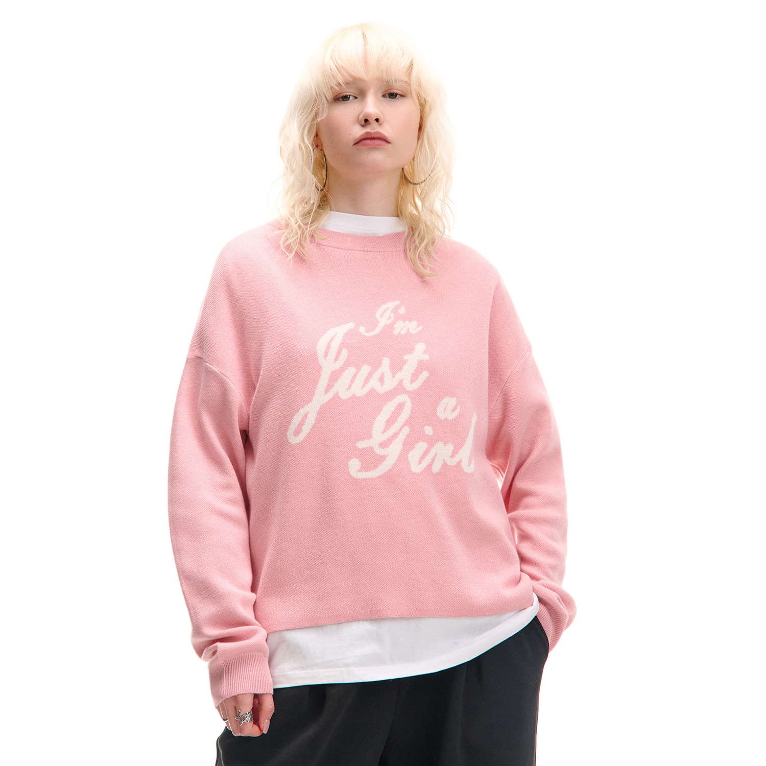 Cropp - Pulover za bebe - pastelnoružičasto
