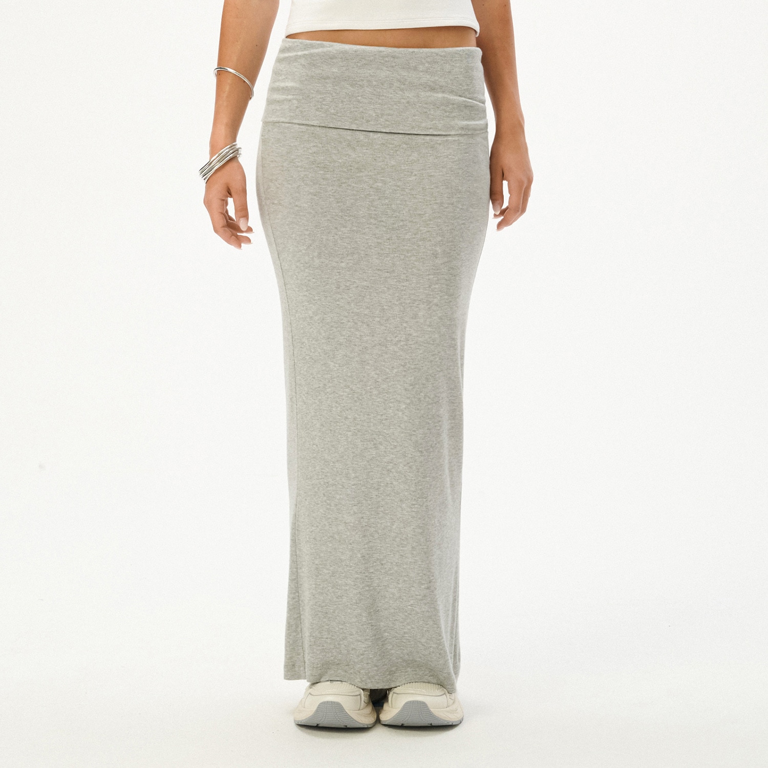 Cropp - Maxi suknja - svijetlo siva