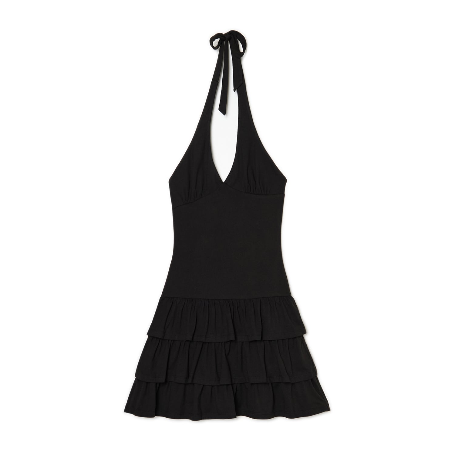 Cropp - Crna mini haljina - crno