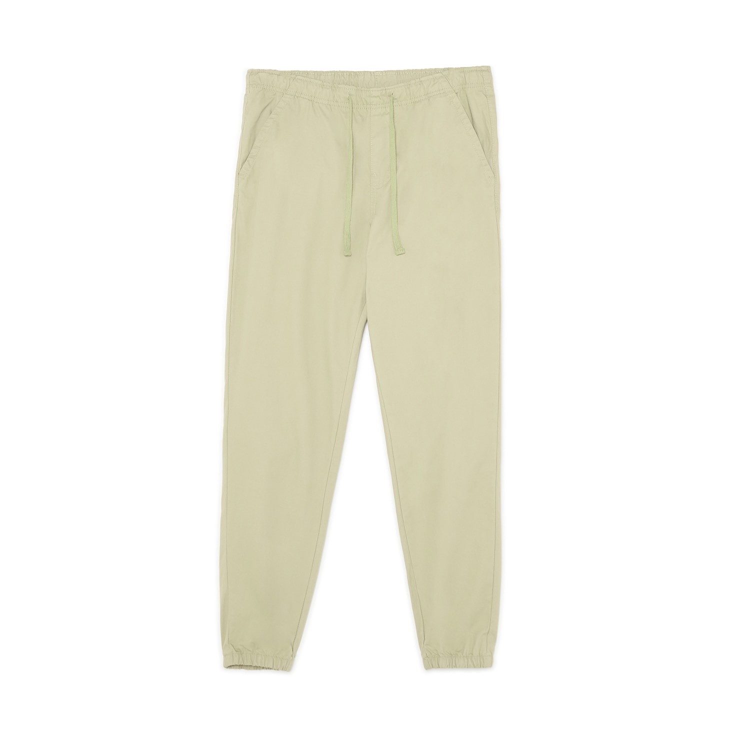 Cropp - Pamučne jogger hlače - bež