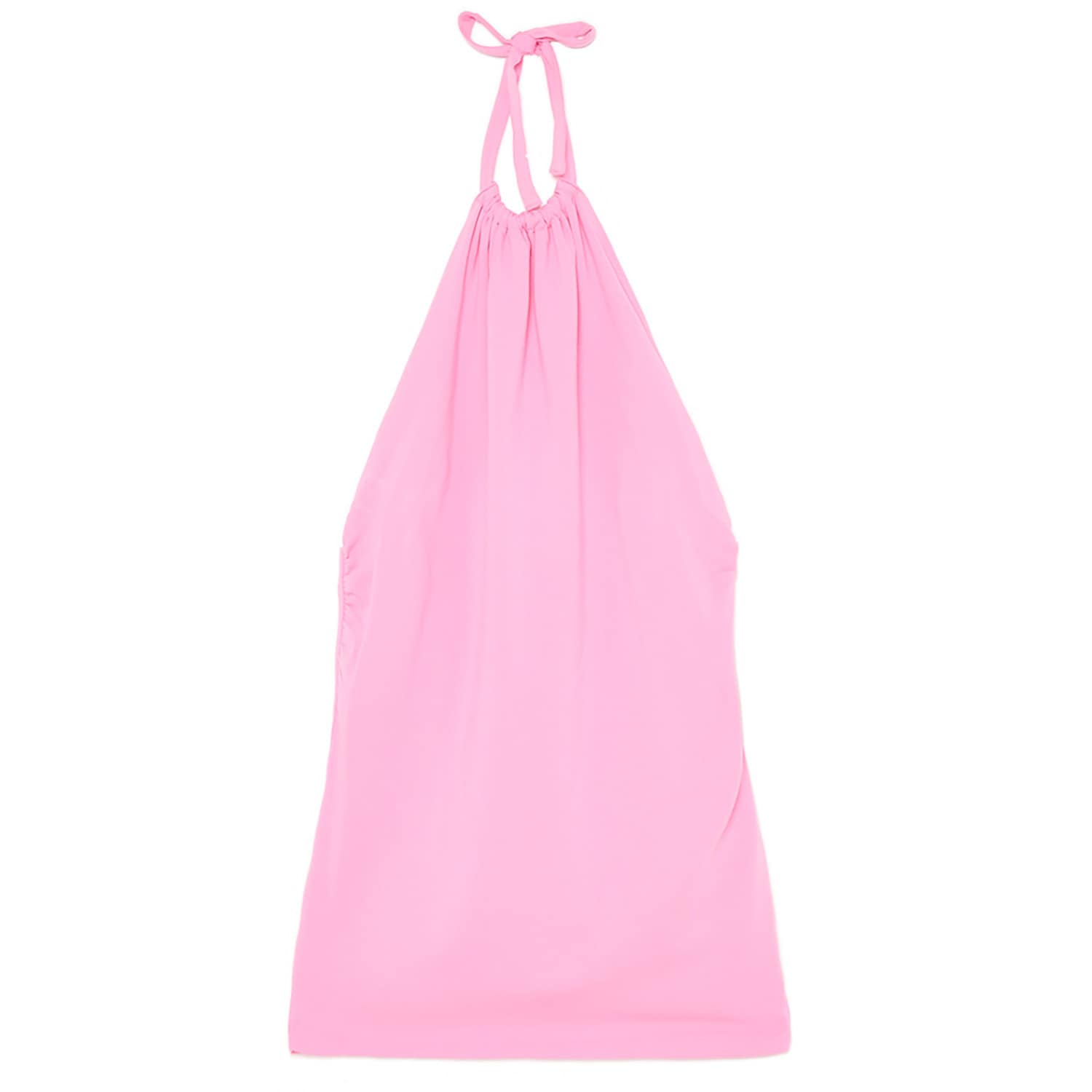 Cropp - Mini haljina na vezanje - ružičasta