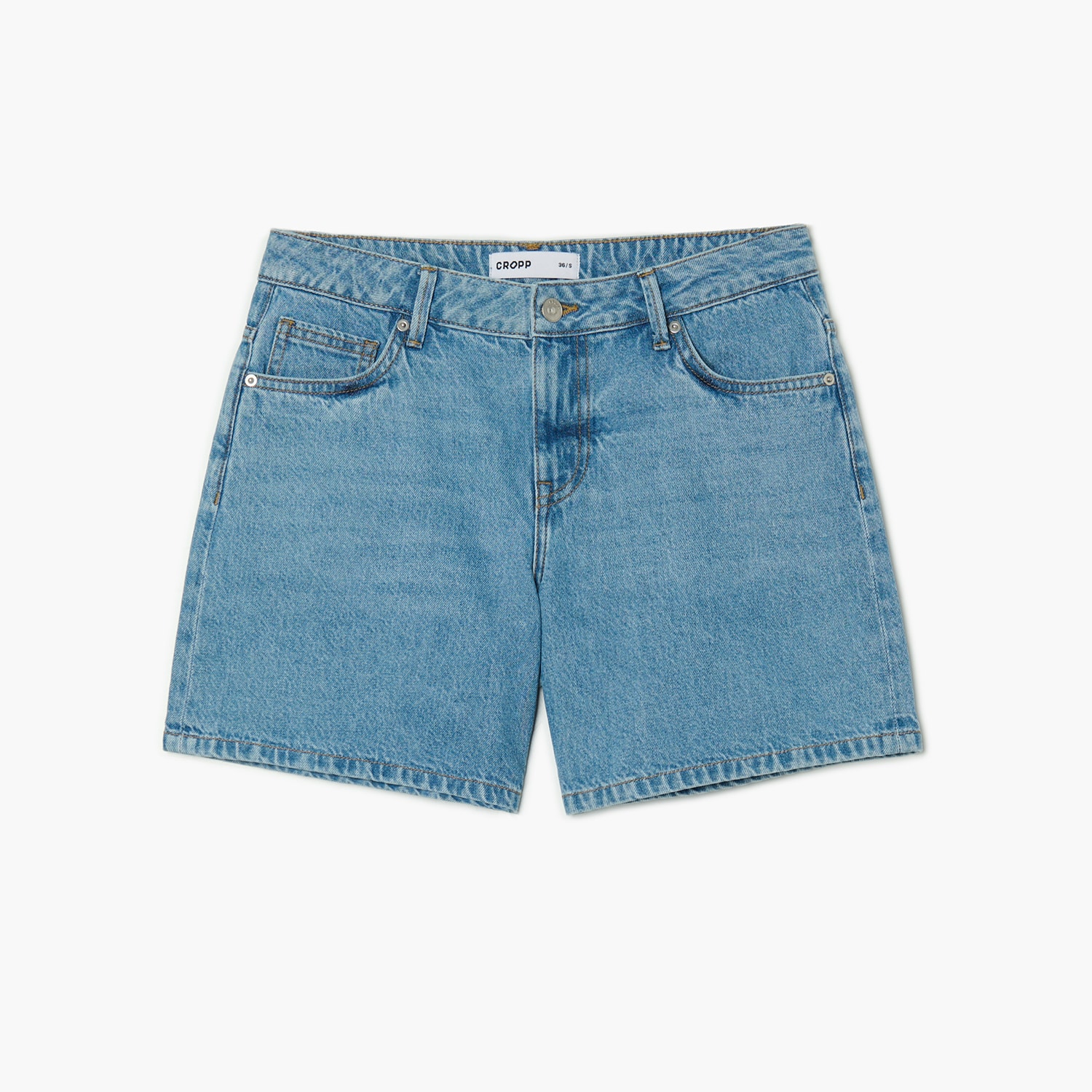 Cropp - Bermude od trapera - plava