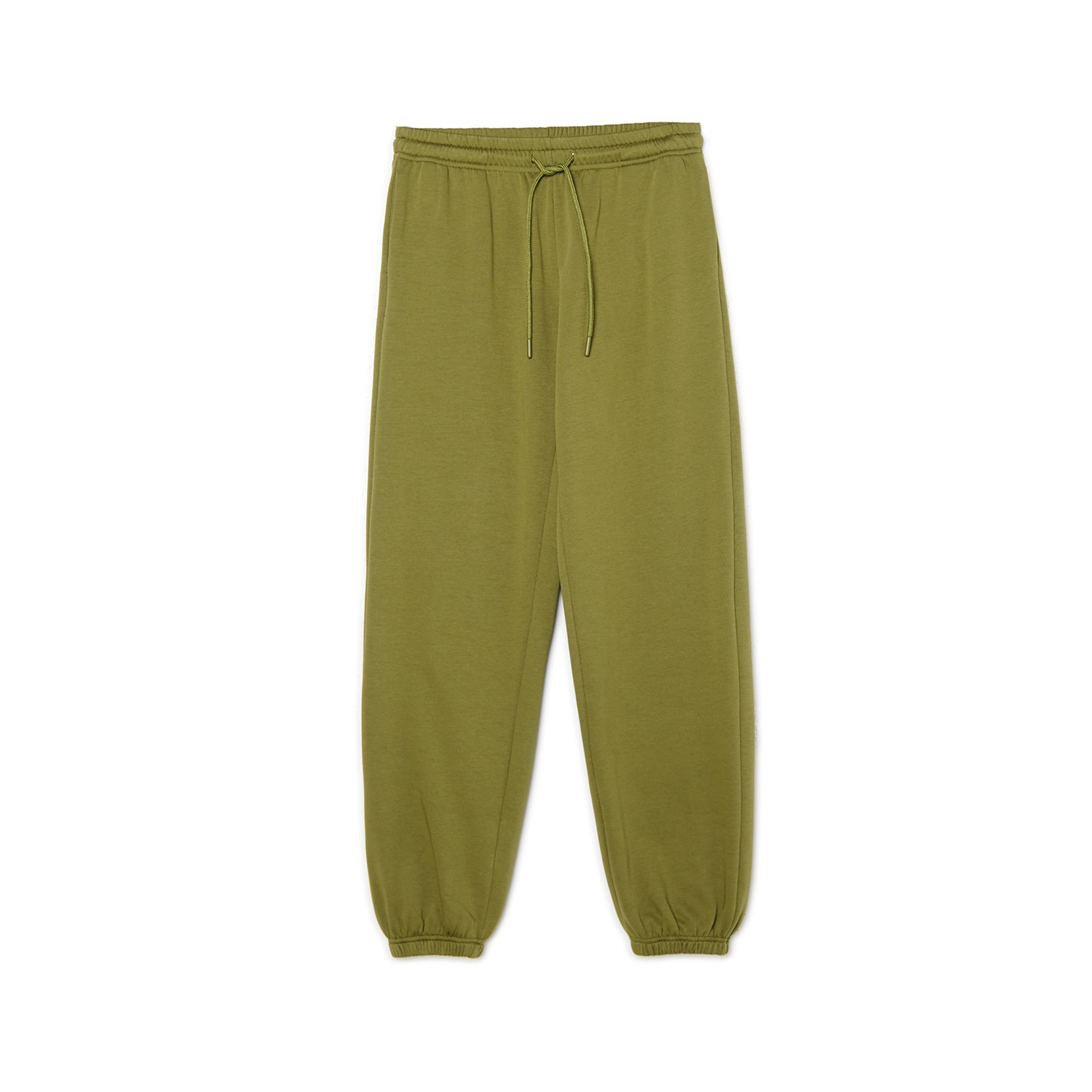 Cropp - Sportske jogger hlače - maslinasto