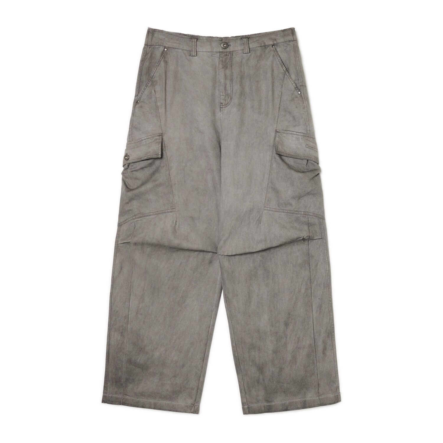 Cropp - Baggy hlače - tamnosivo