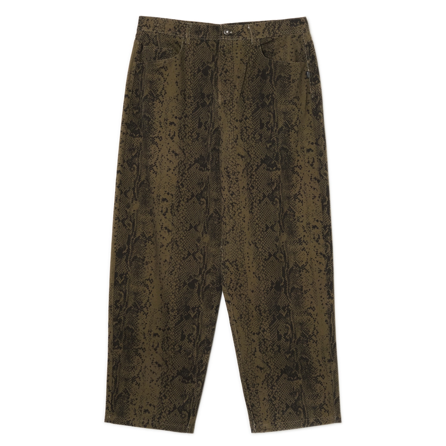Cropp - Baggy hlače - maslinasto