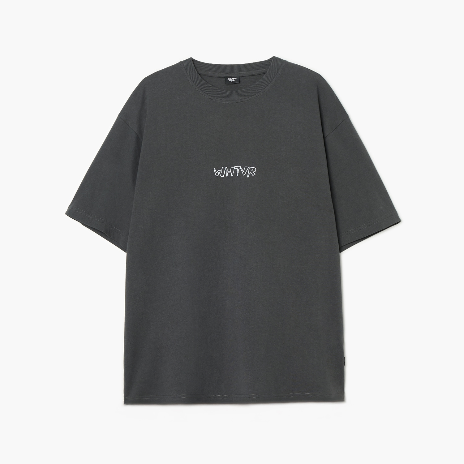 Cropp - Majica s vezom - boja antracita