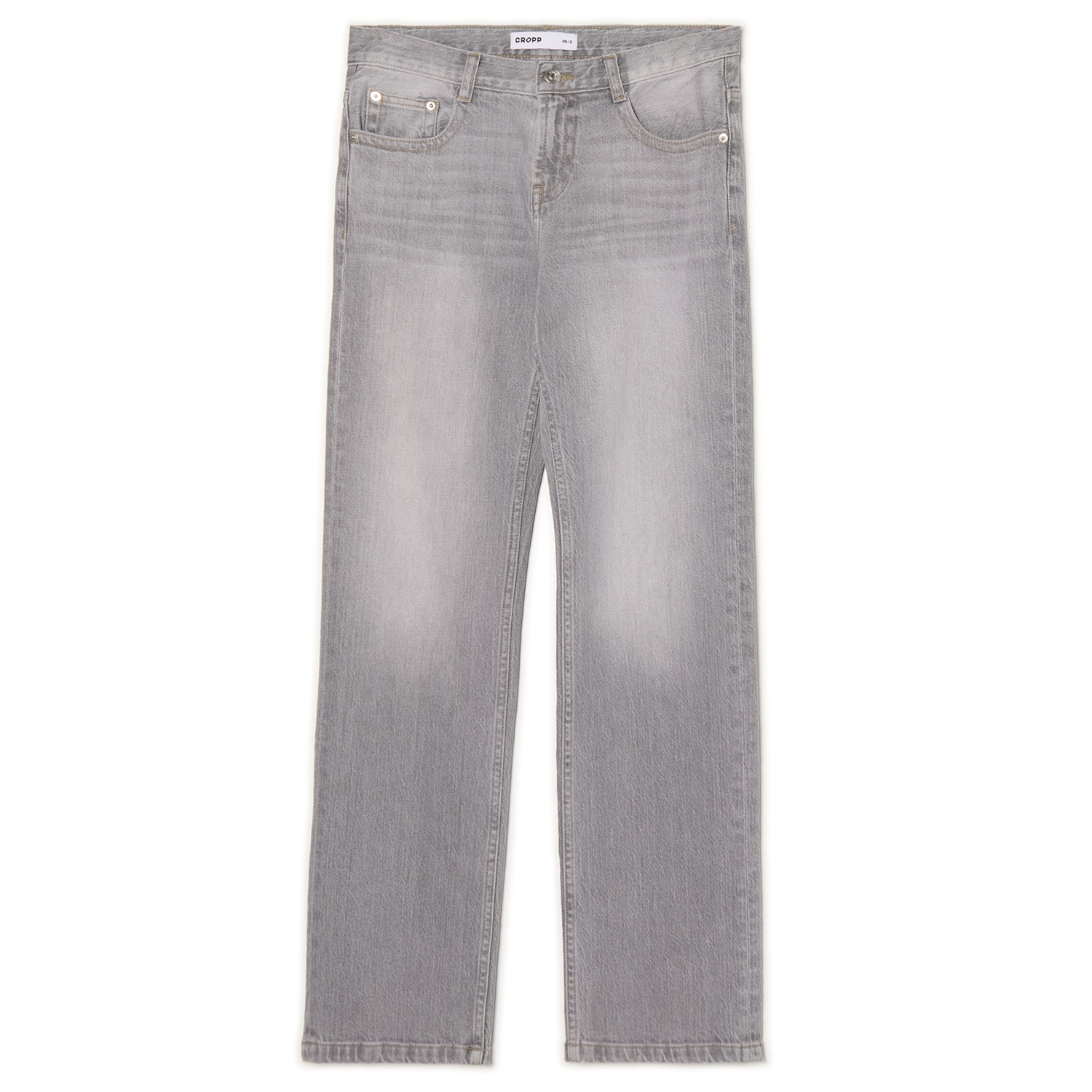 Cropp - Straight traperice - svijetlo siva