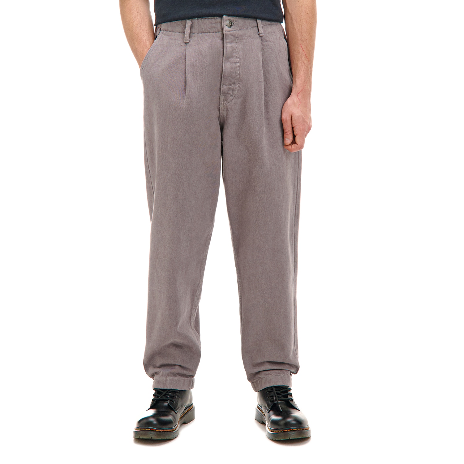 Cropp - Baggy hlače - tamnosivo