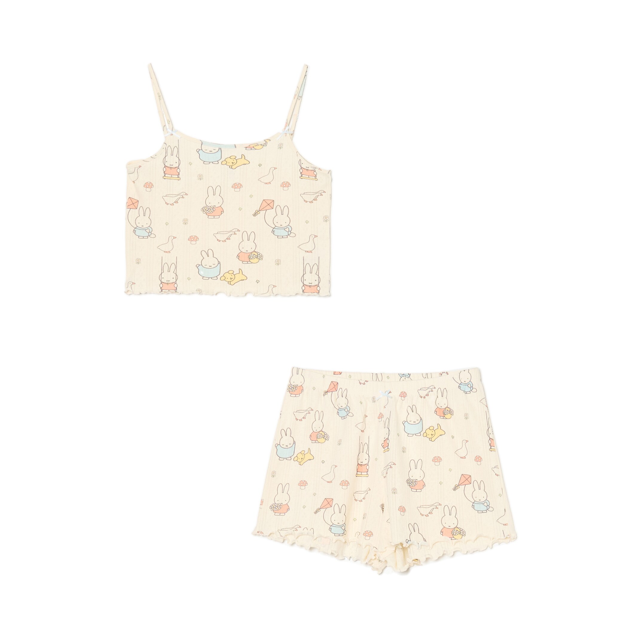 Cropp - Pidžama Miffy - krem