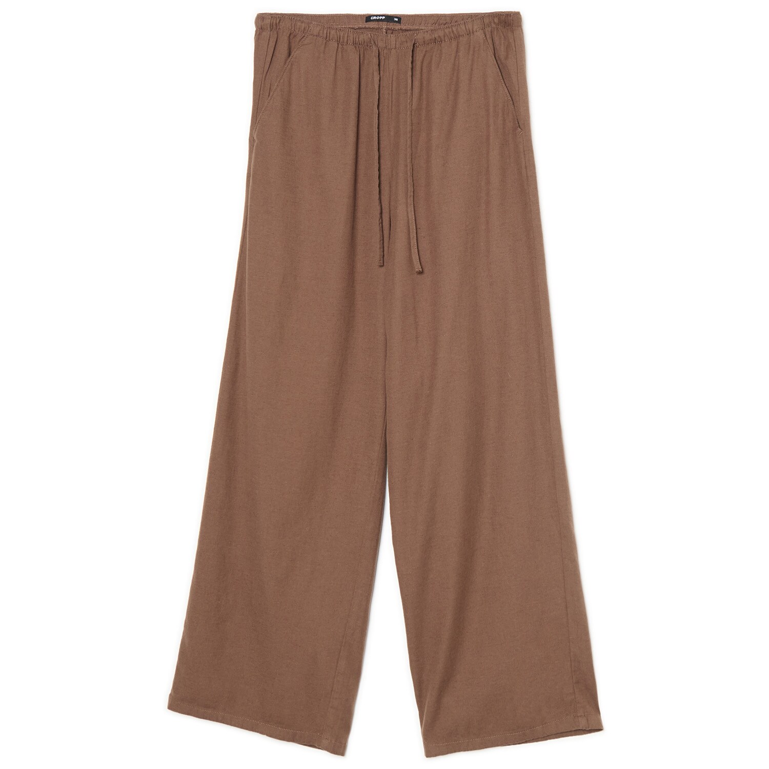 Cropp - Straight fit hlače - smeđi