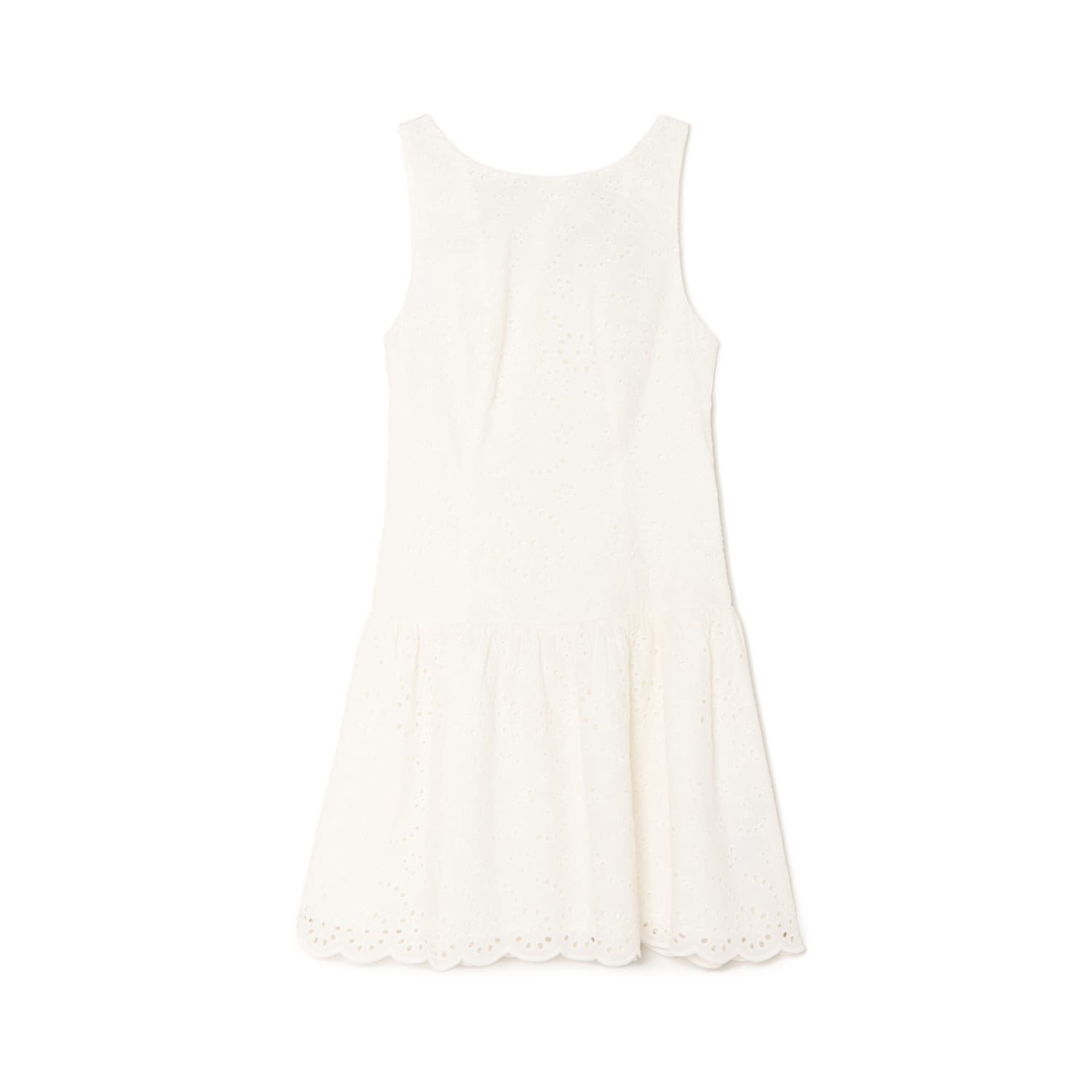 Cropp - Rupičasta mini haljina - bijela