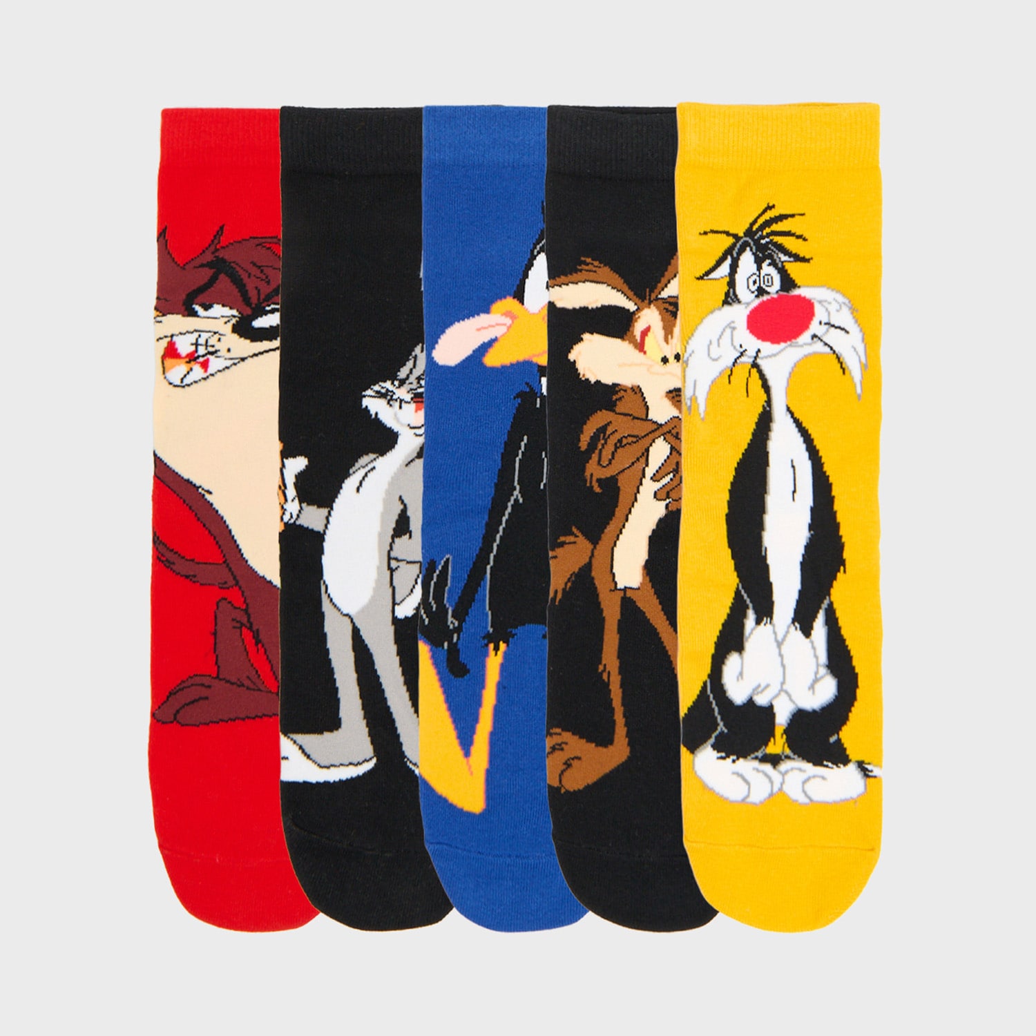 Cropp - 5-paket čarapa Looney Tunes - šaren