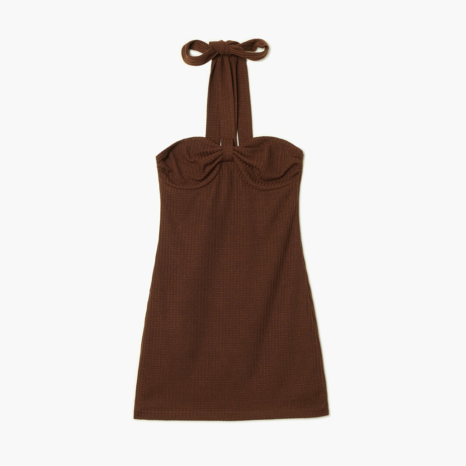Cropp - Mini haljina - smeđi