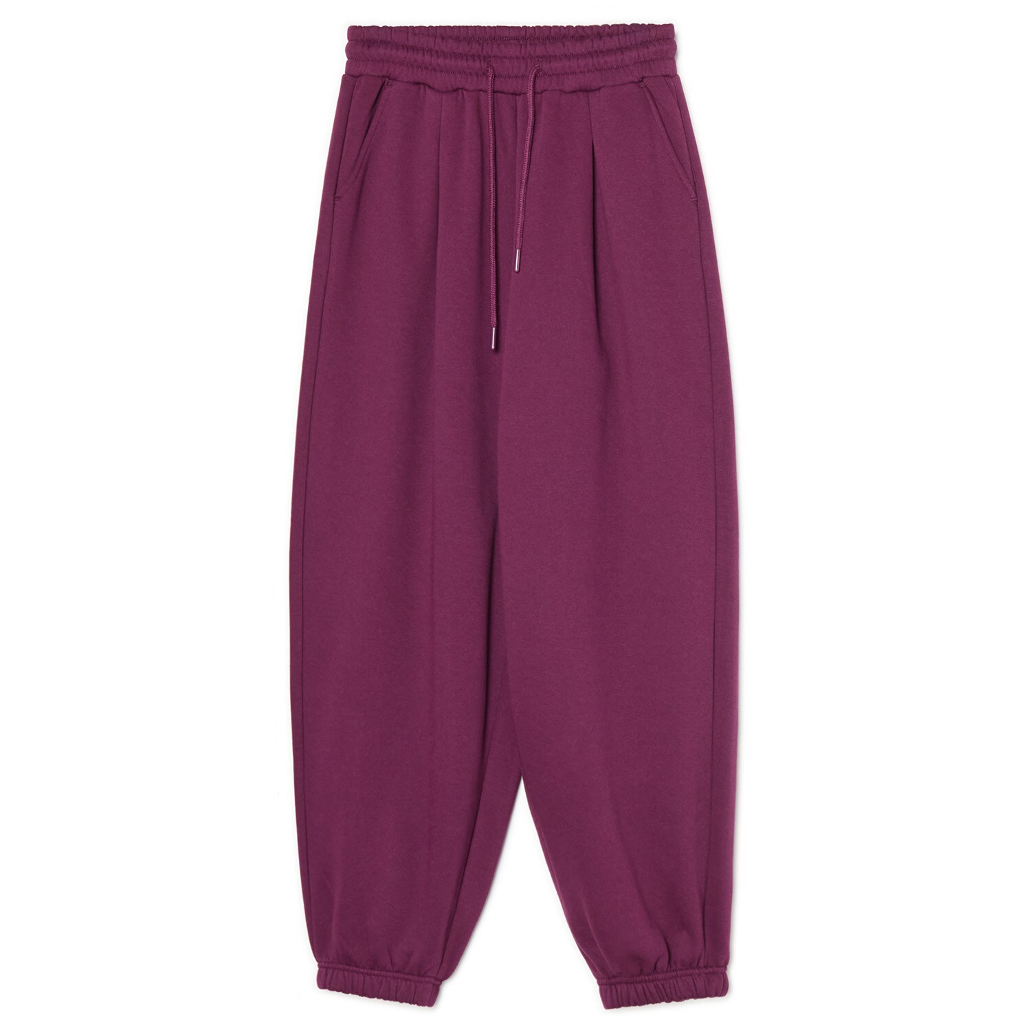 Cropp - Sportske jogger hlače - boja kestena