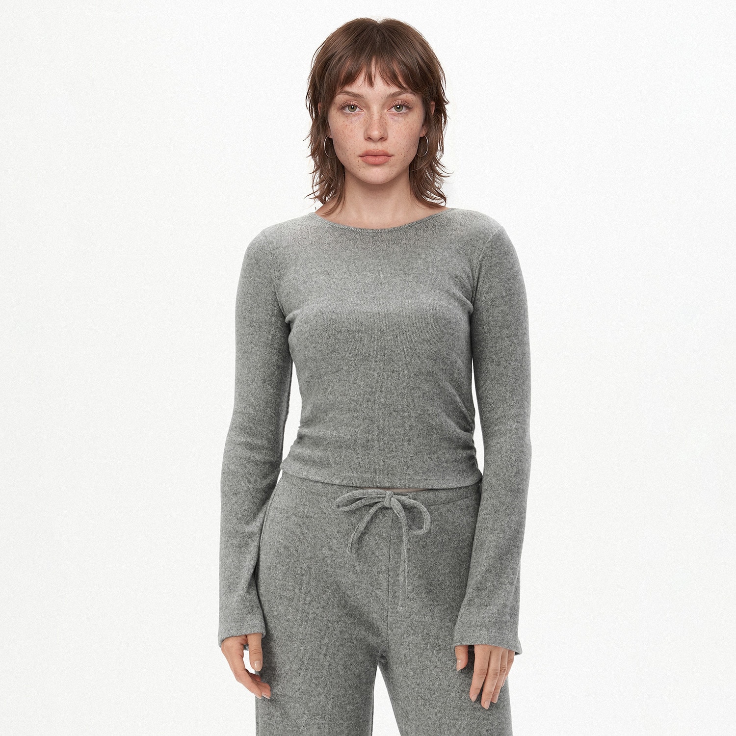 Cropp - Bluza - svijetlo siva
