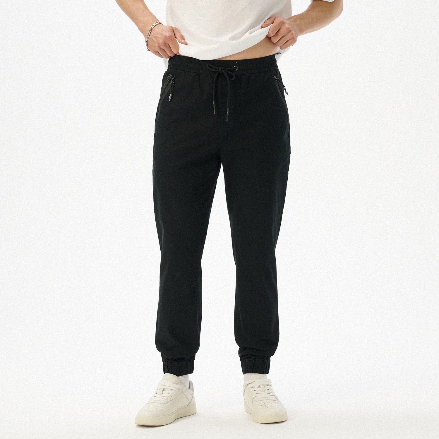 Cropp - Jogger hlače - crno