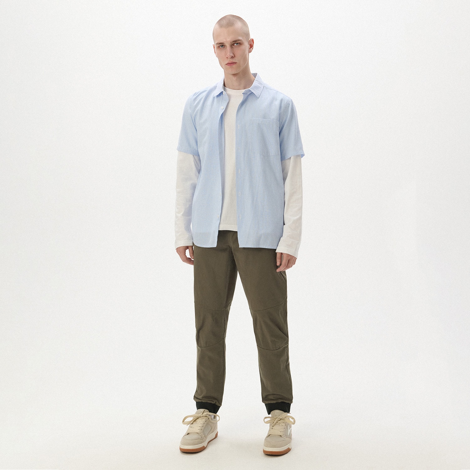 Cropp - Joggers - maslinasto