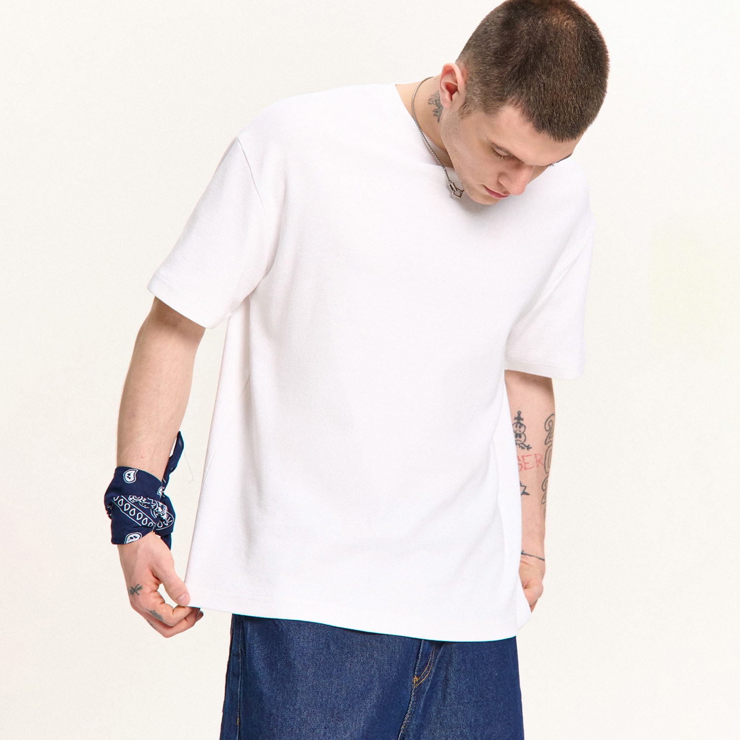 Cropp - Obična majica - bijela