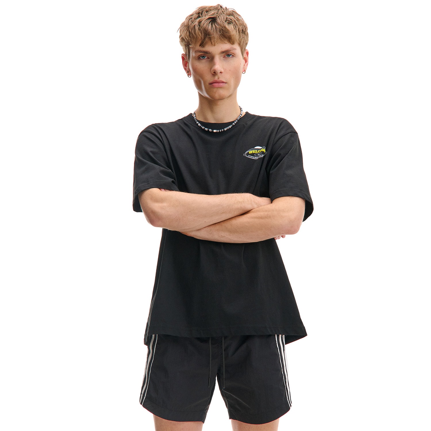 Cropp - Crna majica s printom - crno