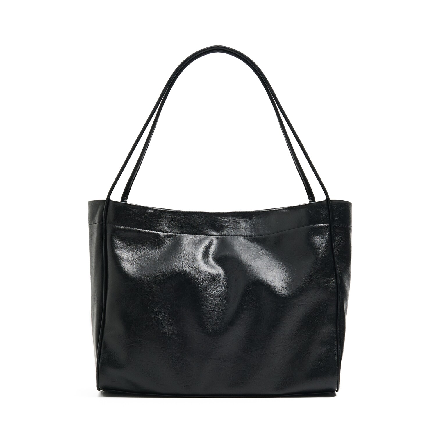 Cropp - Crna shopper torba - crno