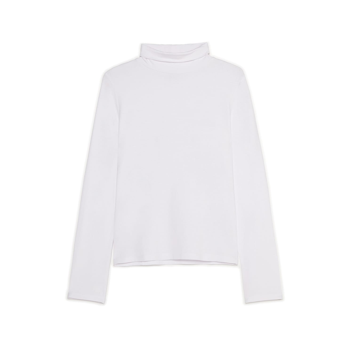 Cropp - Bluza s visokim ovratnikom - bijela