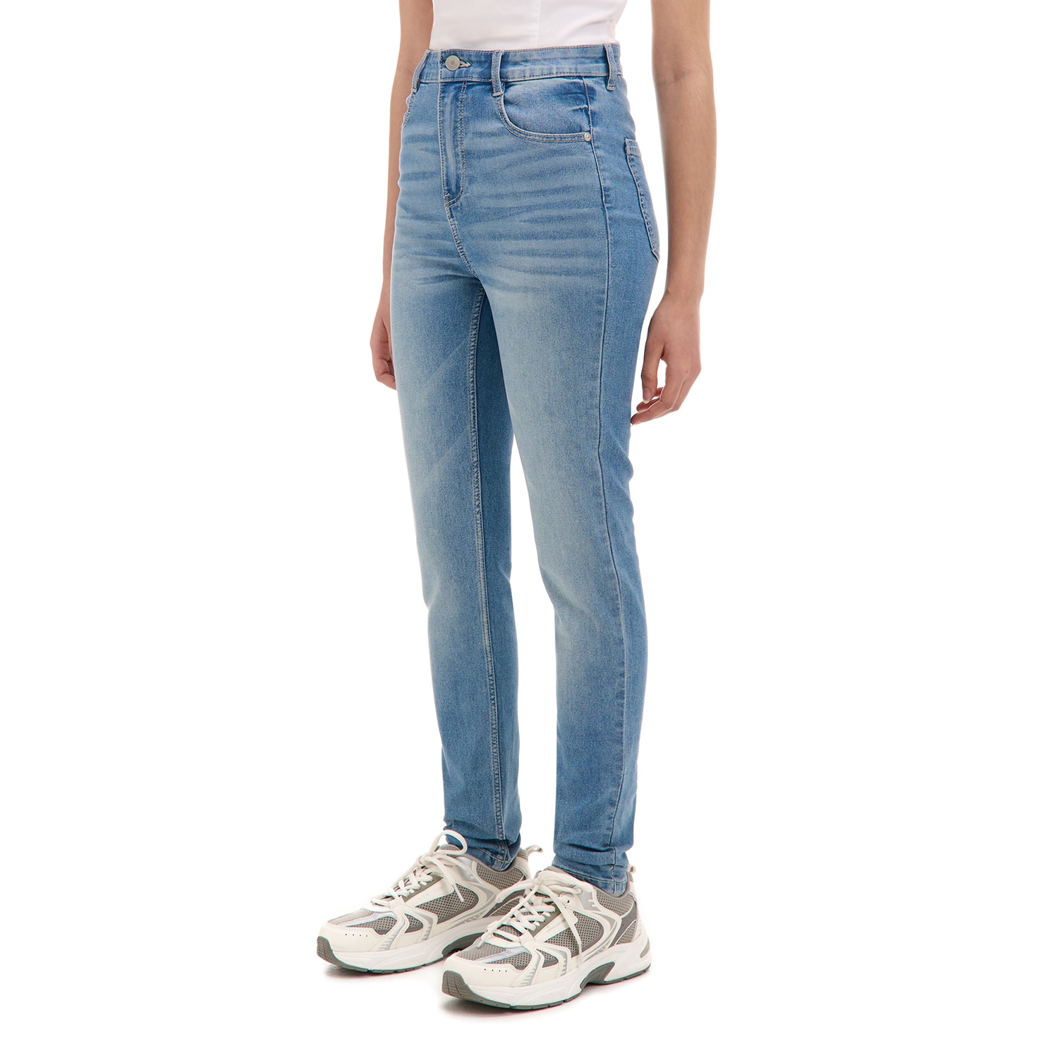Cropp - Skinny traperice - plava