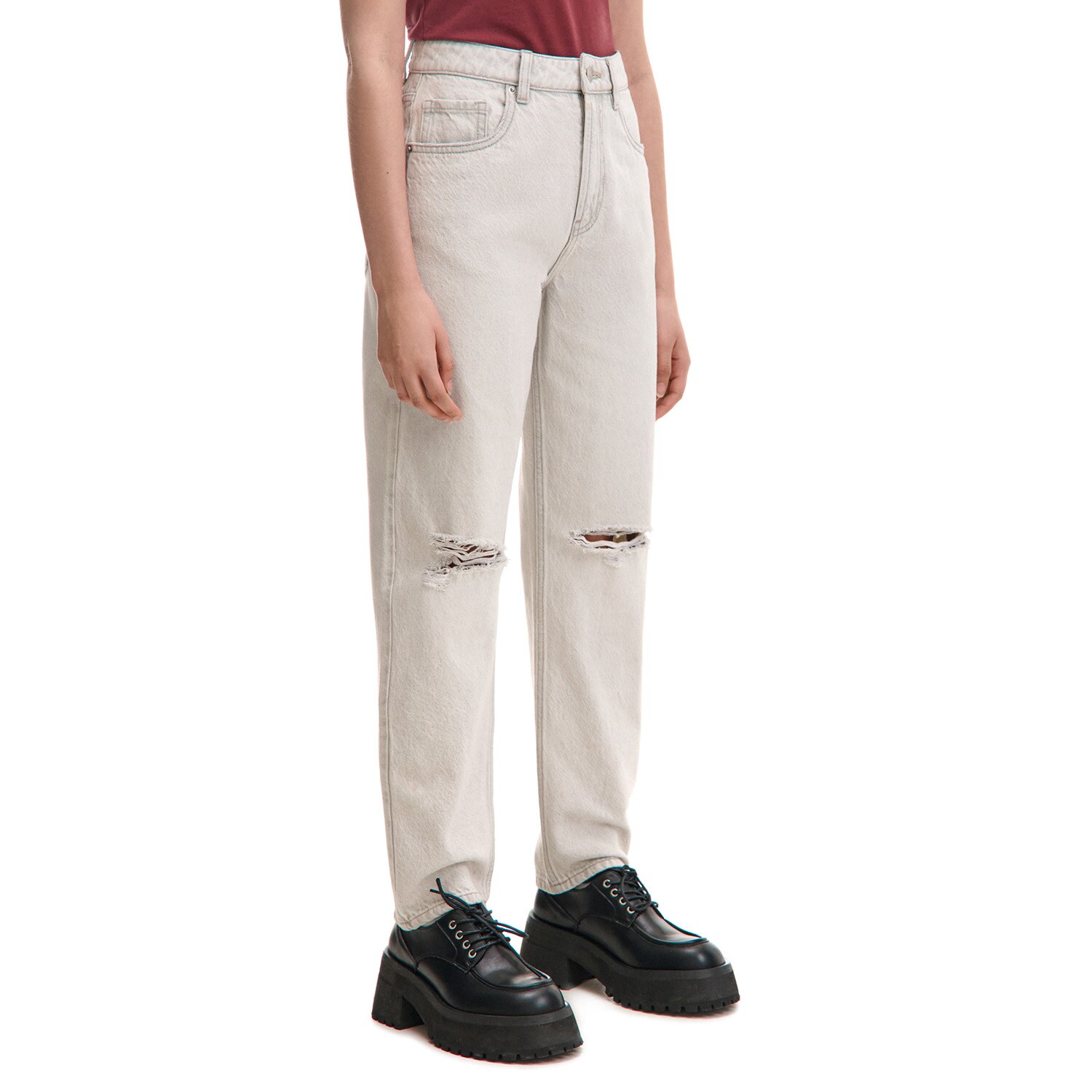 Cropp - Traperice mom kroja - svijetlo siva