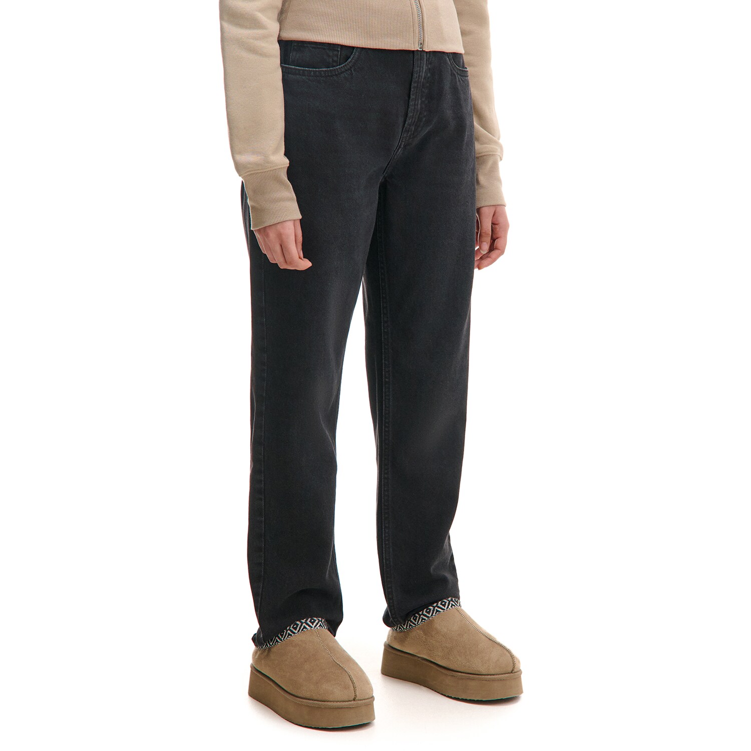 Cropp - Traperice mom kroja - crno