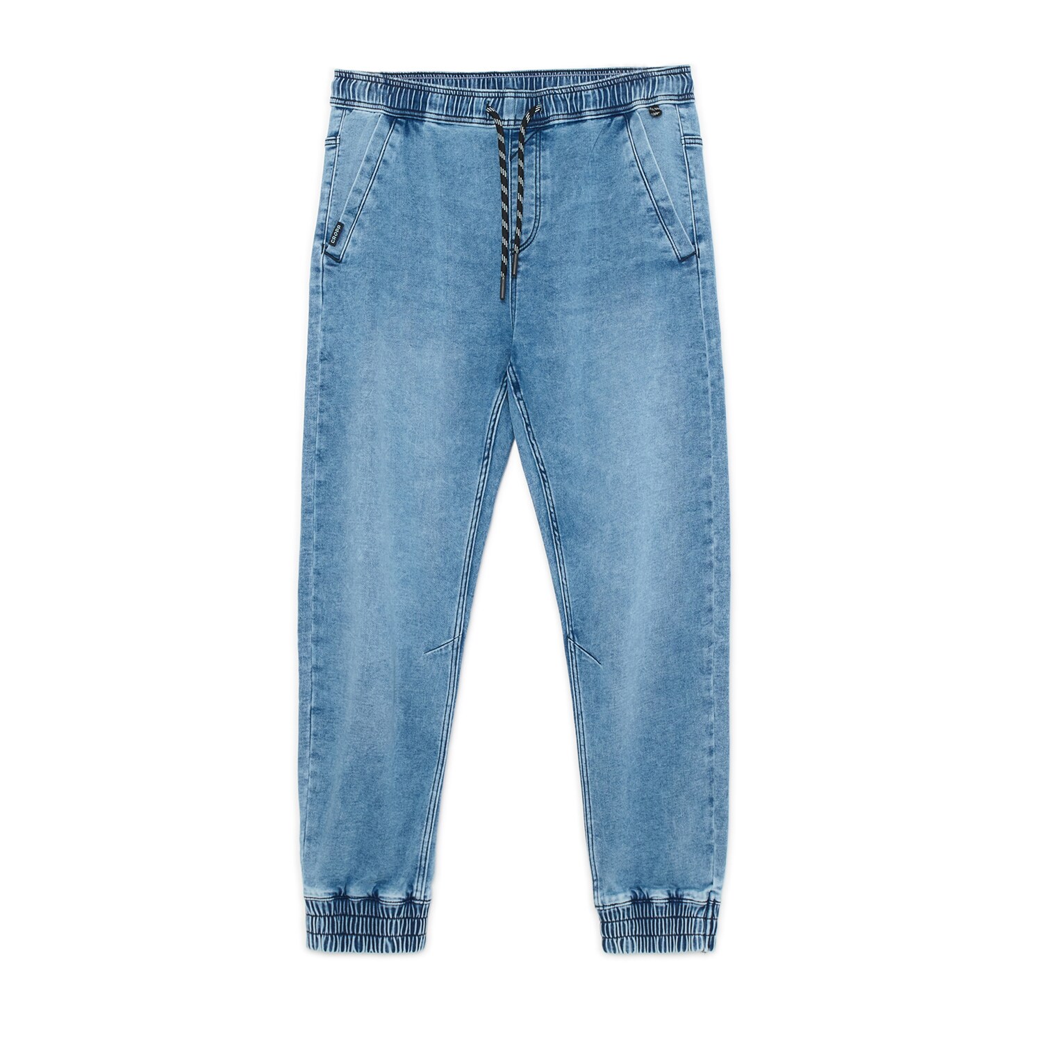 Cropp - Jogger hlače od trapera - plavo