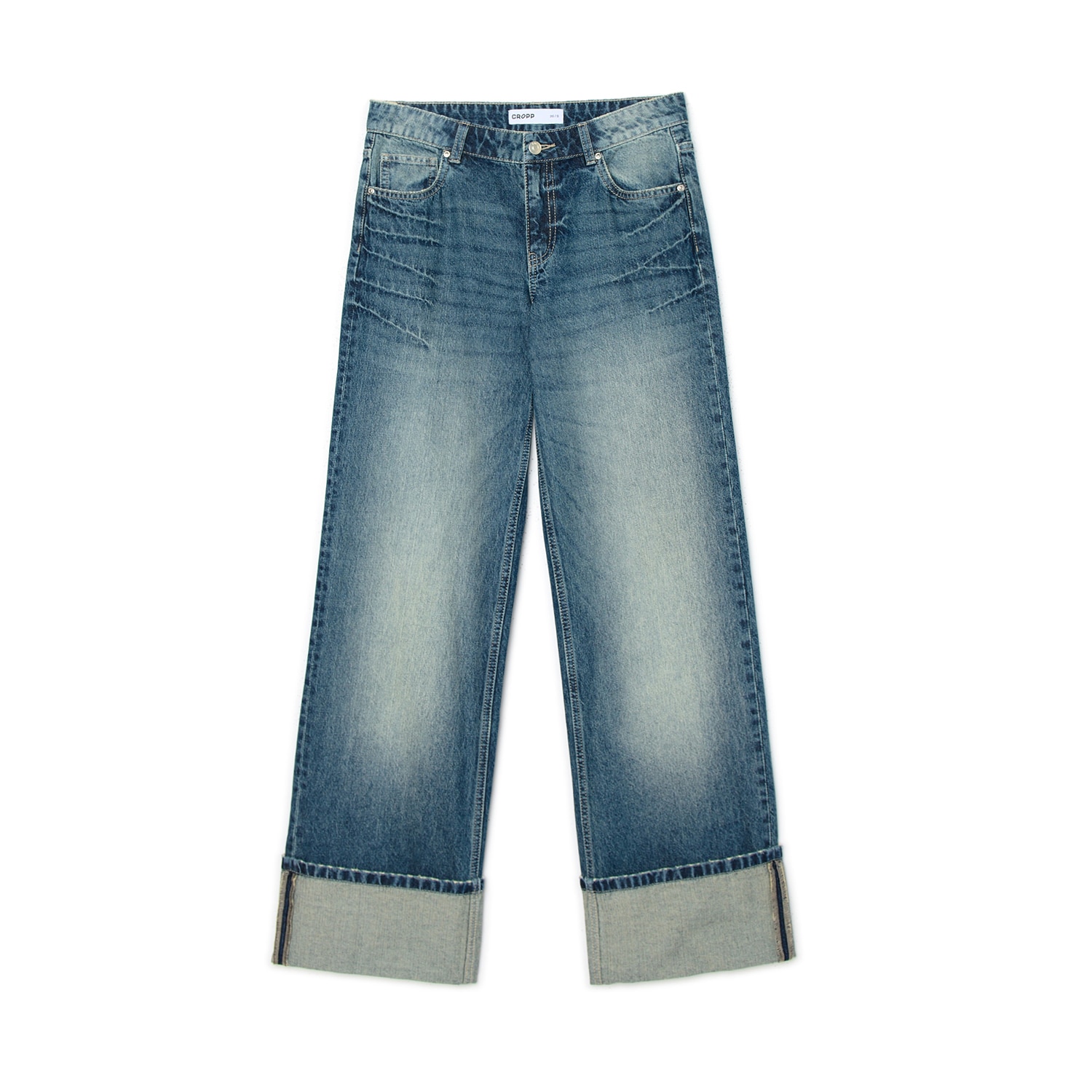 Cropp - Boyfriend traperice - svjetloplavo