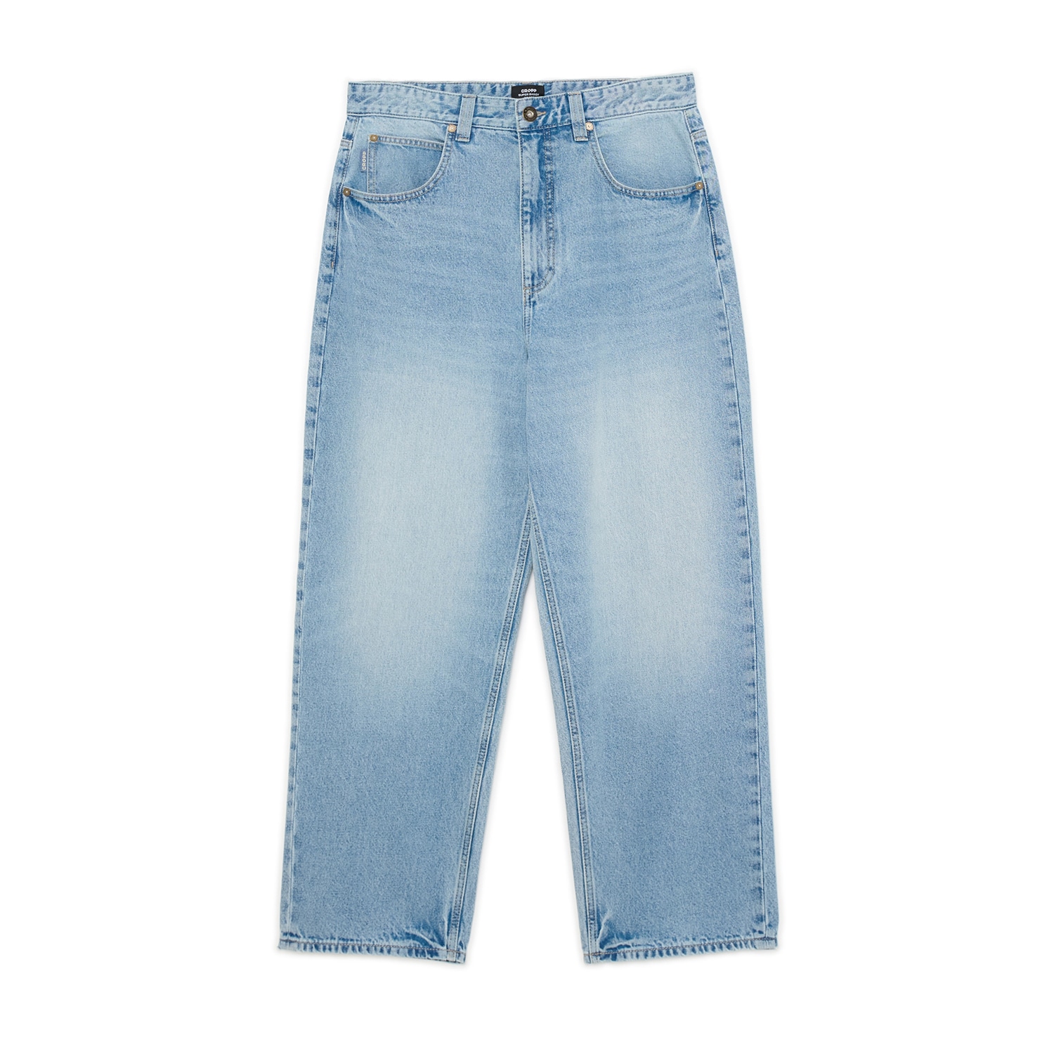 Cropp - Traperice super baggy - plavo