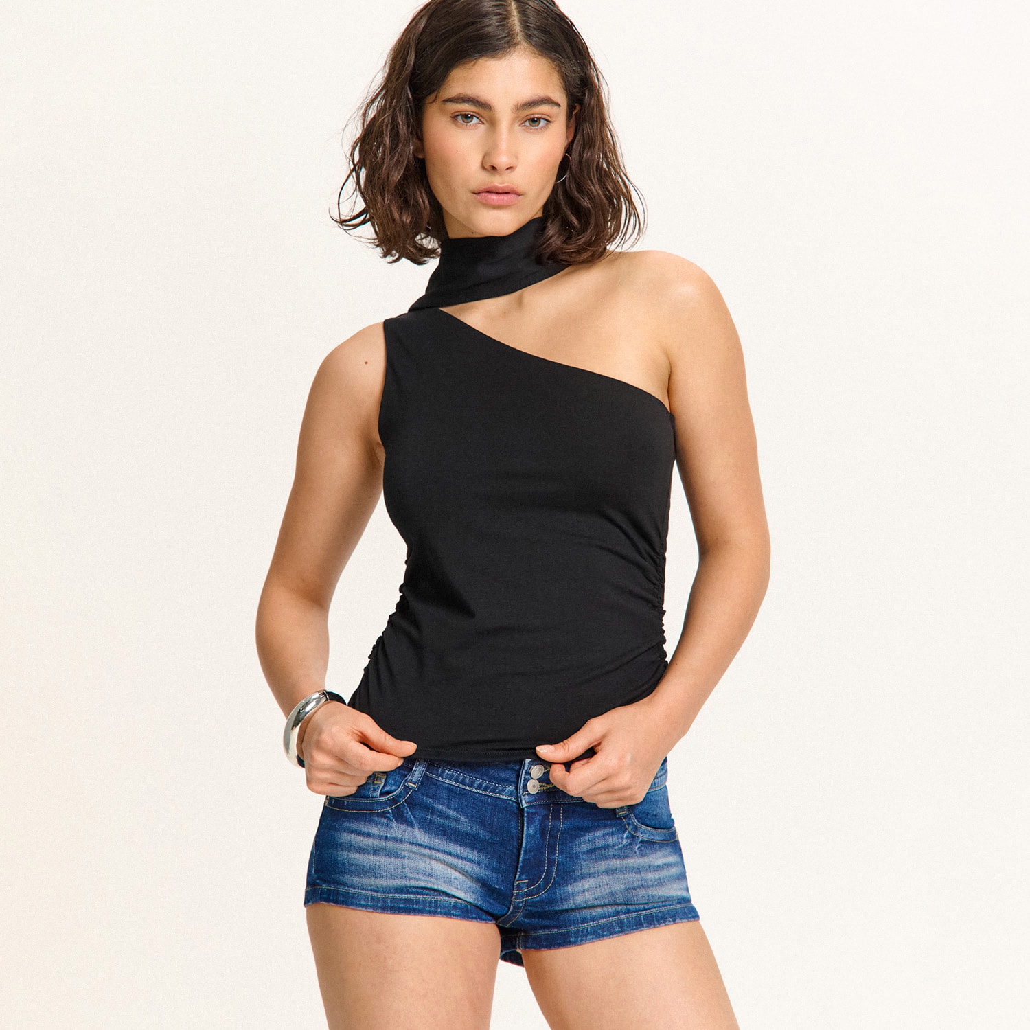 Cropp - Top otvorenog ramena - crno