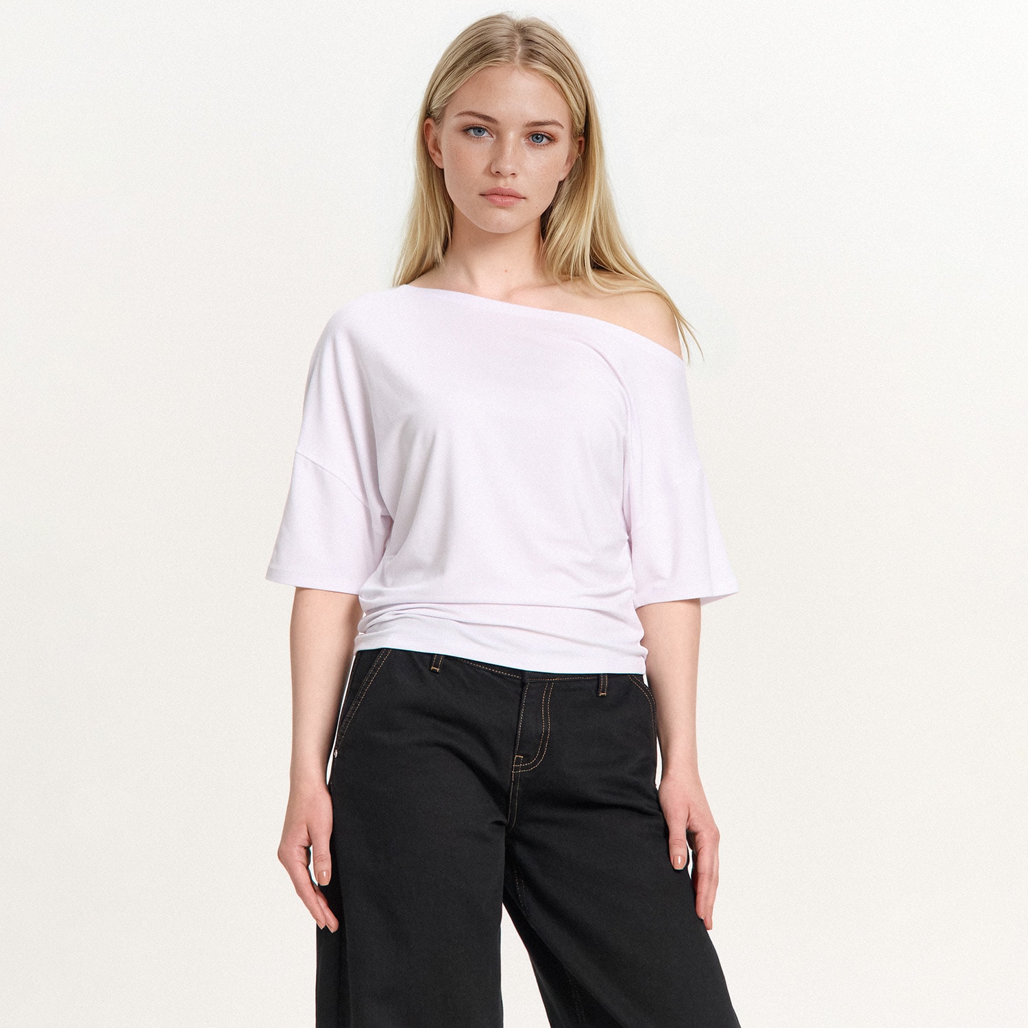 Cropp - Asimetrična bluza - bijela