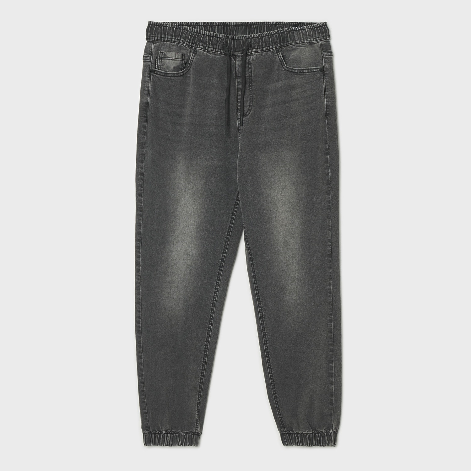 Cropp - Jogger hlače od trapera - siva
