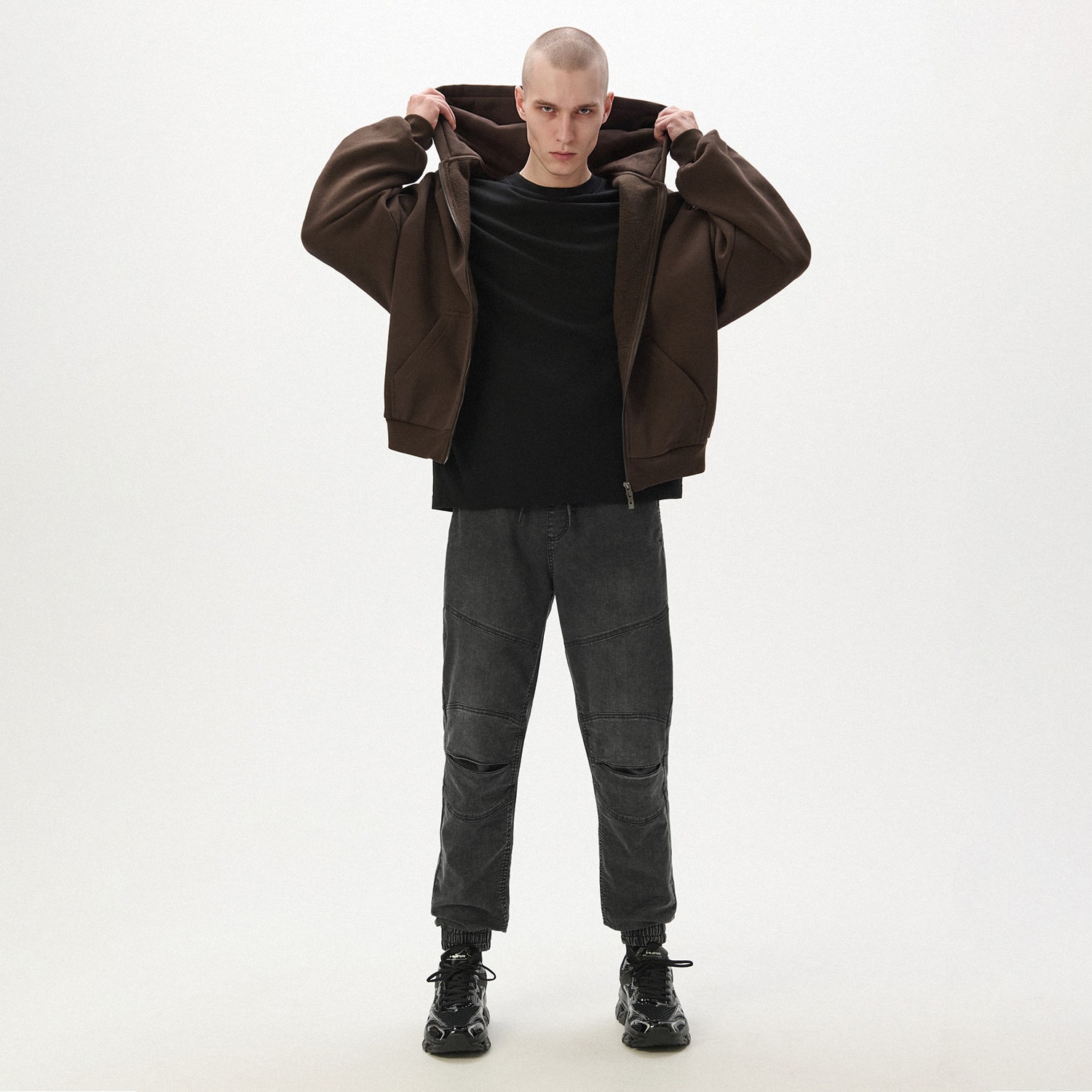 Cropp - Jogger traperice - siva