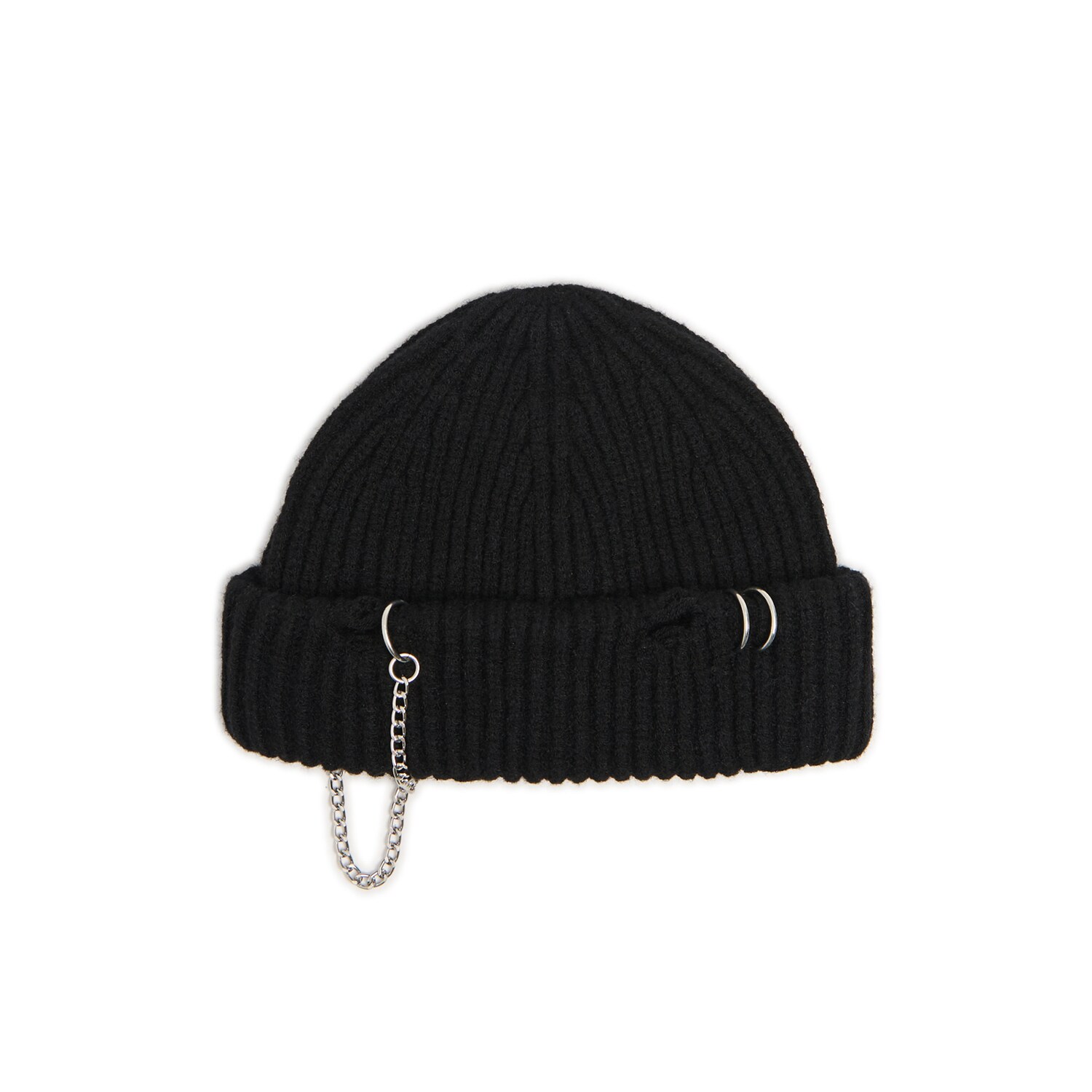 Cropp - Crna kapa beanie - crno