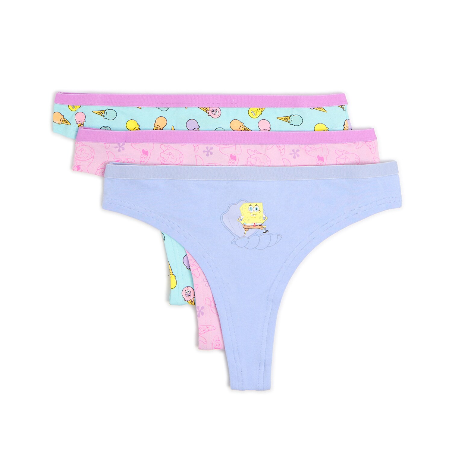 Cropp - 3-paket gaćice SpongeBob SquarePants - šaren