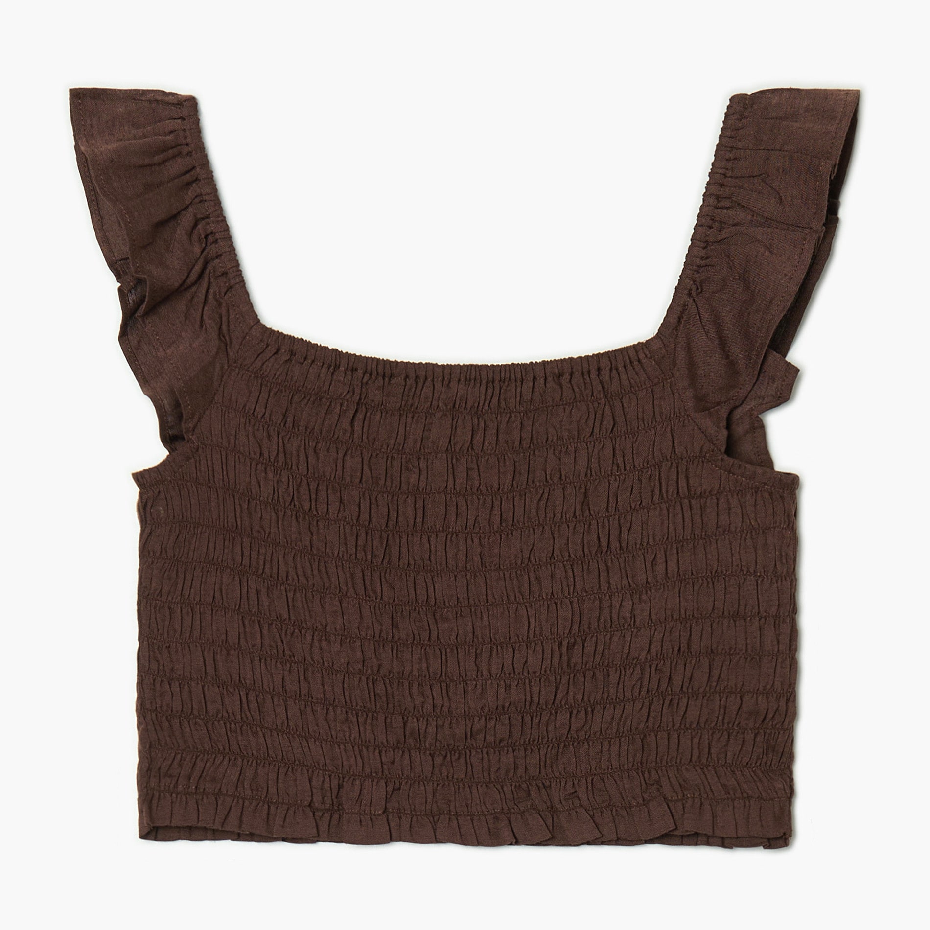 Cropp - Kratki top - smeđi