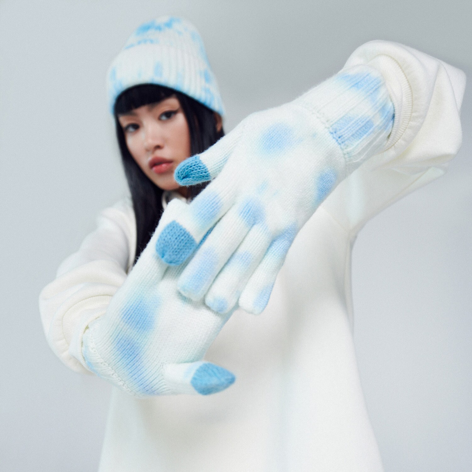 Levně Cropp - Dámské rukavice - Modrá