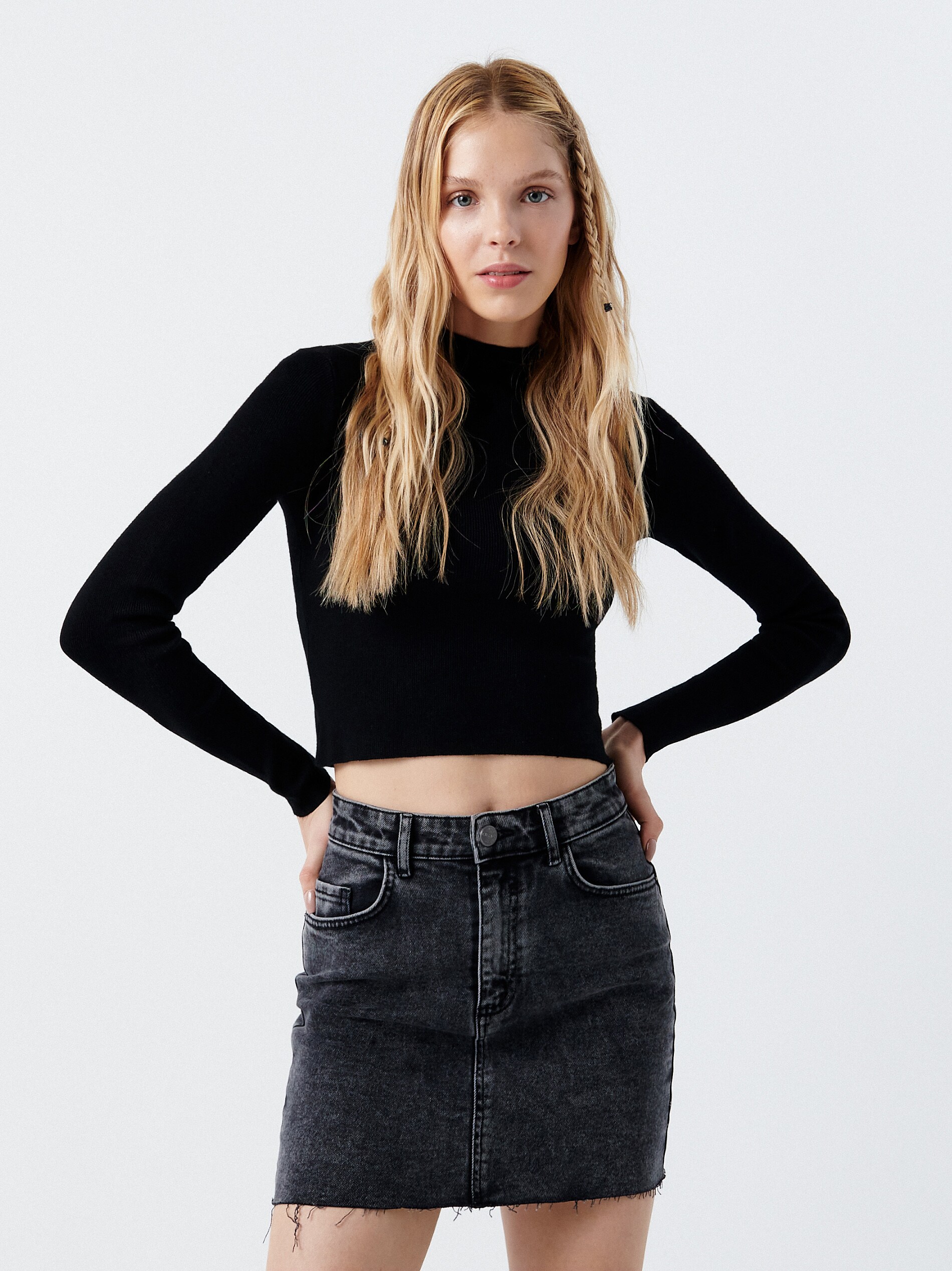 Rifľová minisukňa